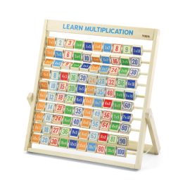 Learning Maths - Learn Multiplication | Wooden Standing Abacus