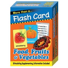 Flash Card - Food, Fruits & Vegetables