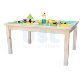 Lego Construction Table with Giant & Small Construction Blocks 