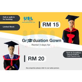 Graduation Gown for Children (Rent/Sale)