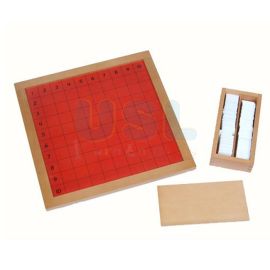 Pythagoras Board (with Tiles in Wooden Box)
