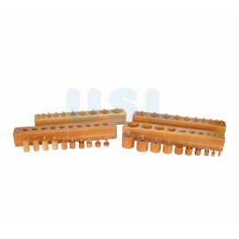 Knobbed Cylinders ( Set of 4)