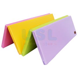 Pastel Coloured Foldable Mattress (4/Set) - Multipurpose Foldable Mattress
