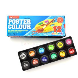 Unistar Poster Colour 12 col