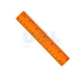 15cm Wooden Ruler (12/set)