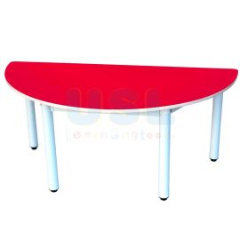 Semi-Round Table - (H:53cm) (Meja Separuh Bulat)