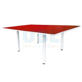 4' x 4' Square Table - Red