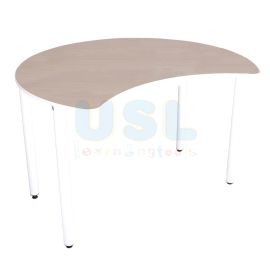 4' Moon Shaped Table (H: 76cm)