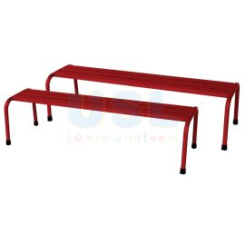 4' Metal Long Bench for 2 units