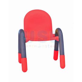Deluxe Children Plastic Chair - Red