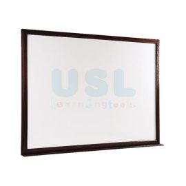 Wooden Frame Magnetic White Board - Classroom & Office