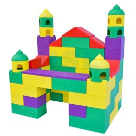 Huge Castle (90pcs) - Giant Blocks - Non Toxic High Quality Plastics