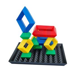 Triangle Puzzle Wt Base