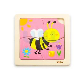 Handy Flat Puzzle - Bee