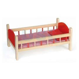 Wooden Doll Bed - Wooden Pretend Role Play