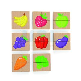 Magnetic Puzzle Block- 32pcs Set (Fruit)