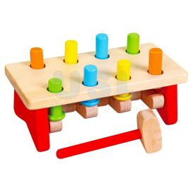 Pound-a-Peg - Big Wooden Pounding Hammer