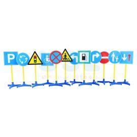 Road Safety Signs (Set of 12)(H 81cm)